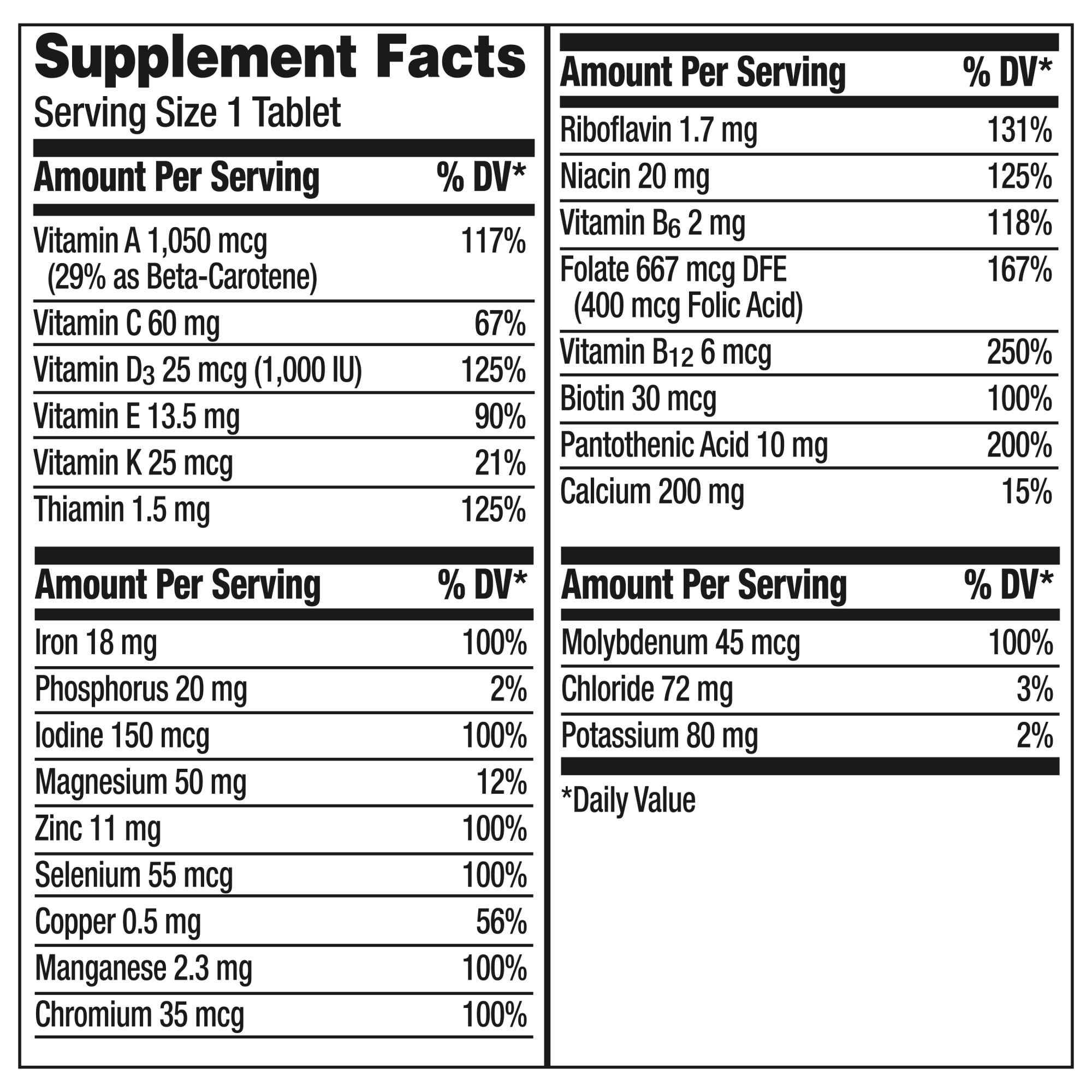 CENTRUM MEN WOMEN MULTIVITAMIN TABLETS 200 COUNT