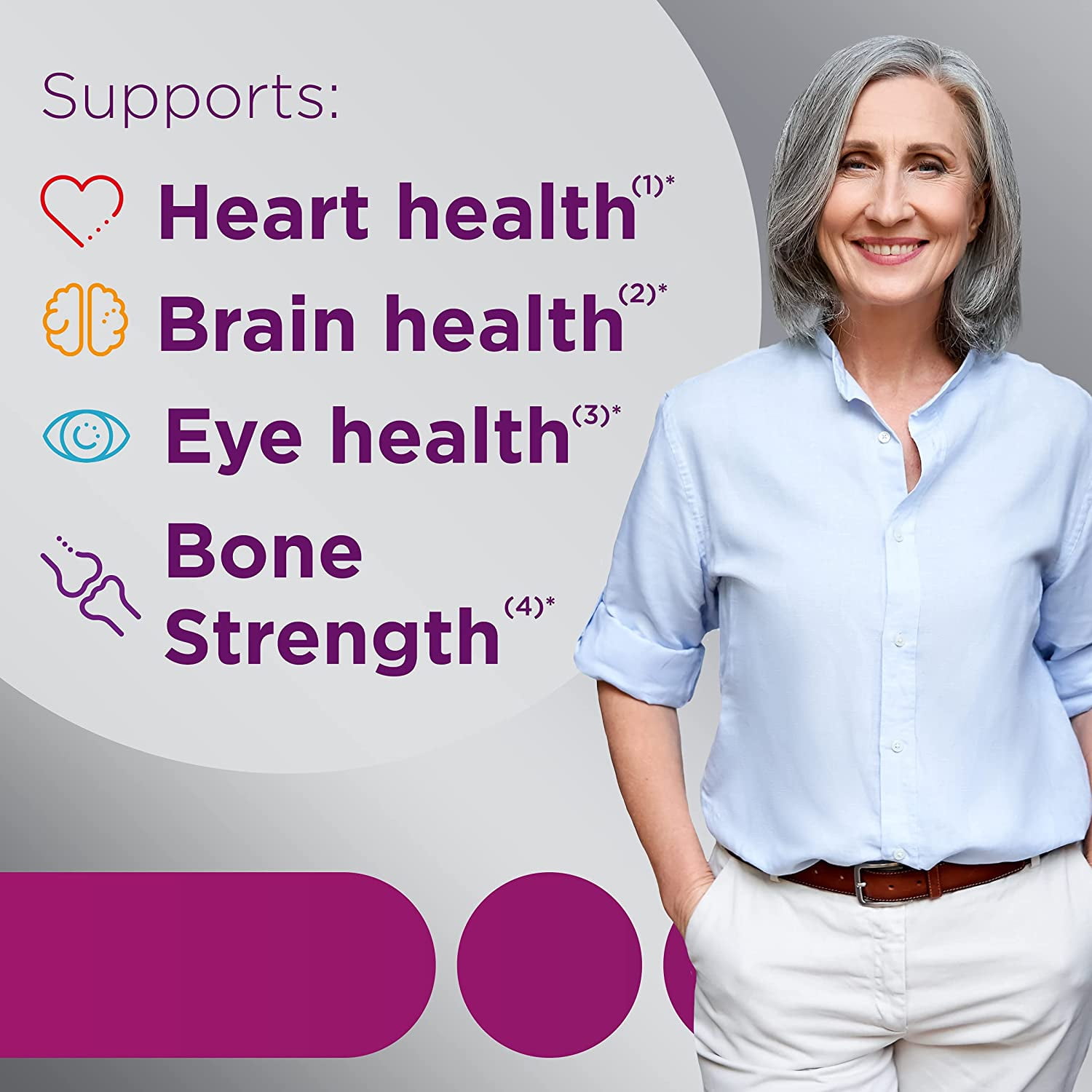 CENTRUM MINIS SILVER WOMEN'S MULTIVITAMIN FOR WOMEN 50 PLUS MULTIMINERAL SUPPLEMENT WITH VITAMIN D3 B VITAMINS NON-GMO INGREDIENTS SUPPORTS MEMORY AND COGNITION IN OLDER ADULTS 280 CT