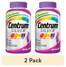 CENTRUM SILVER WOMEN OVER 50 MULTIVITAMINS (2 PACK) + MINERALS - 200 COUNT