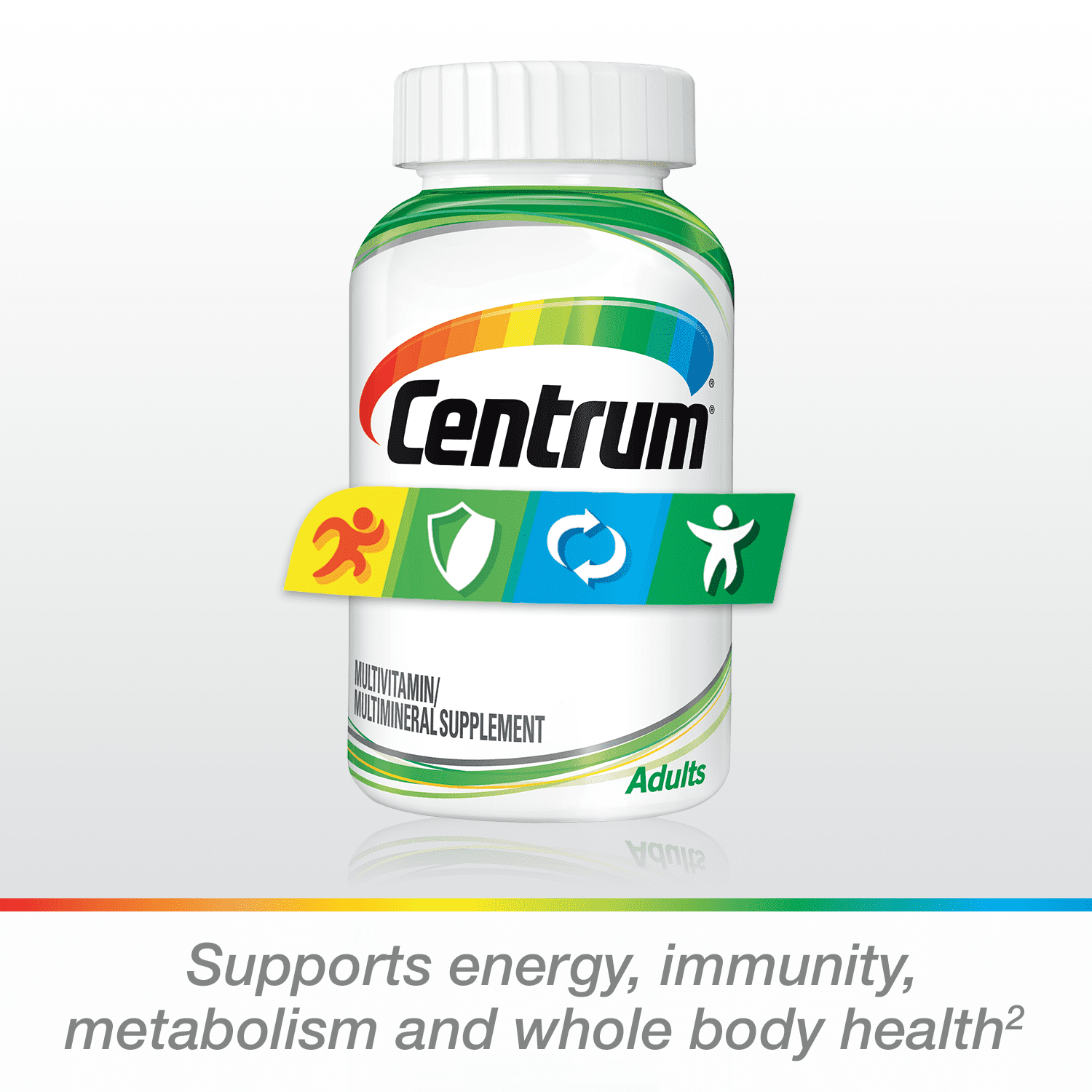 CENTRUM SILVER ADULT 50 PLUS MULTIVITAMIN TABLETS 250 COUNT