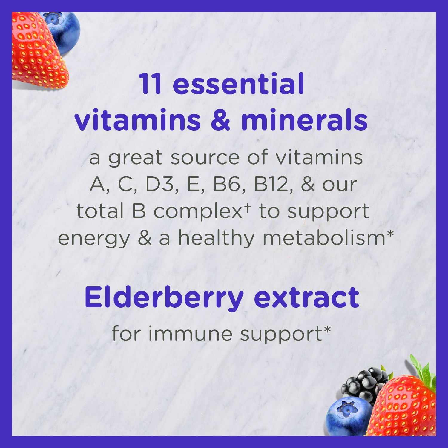 ZARBEE'S CHILDRENS MULTIVITAMIN AND IMMUNE GUMMIES BERRY 70 COUNT