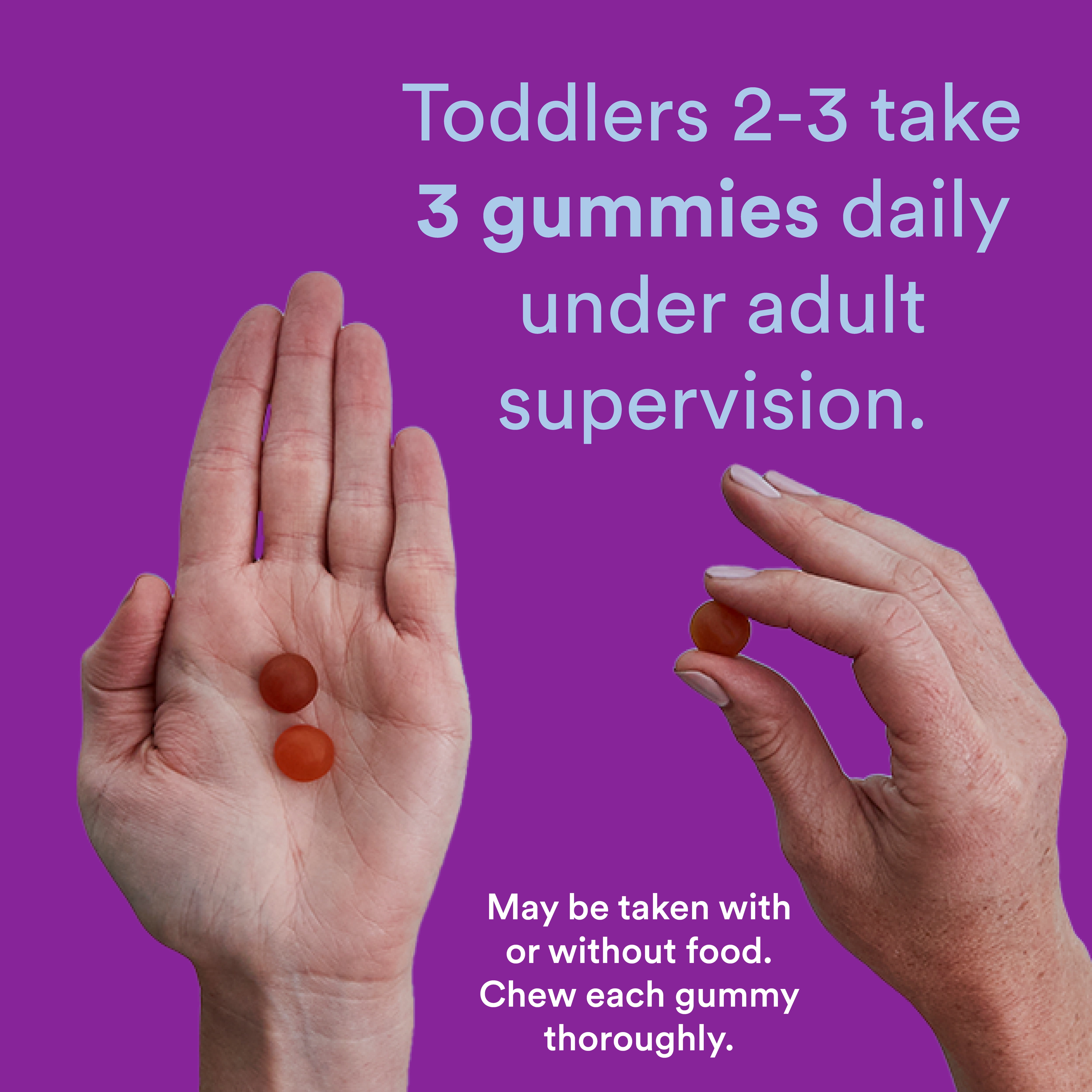 SMARTYPANTS TODDLER MULTIVITAMIN OMEGA 3 FISH OIL GUMMIES D3 C B12 90 CT