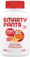 SMARTYPANTS KIDS COMPLETE MULTIVITAMIN GUMMIES 120 EA PACK OF 3