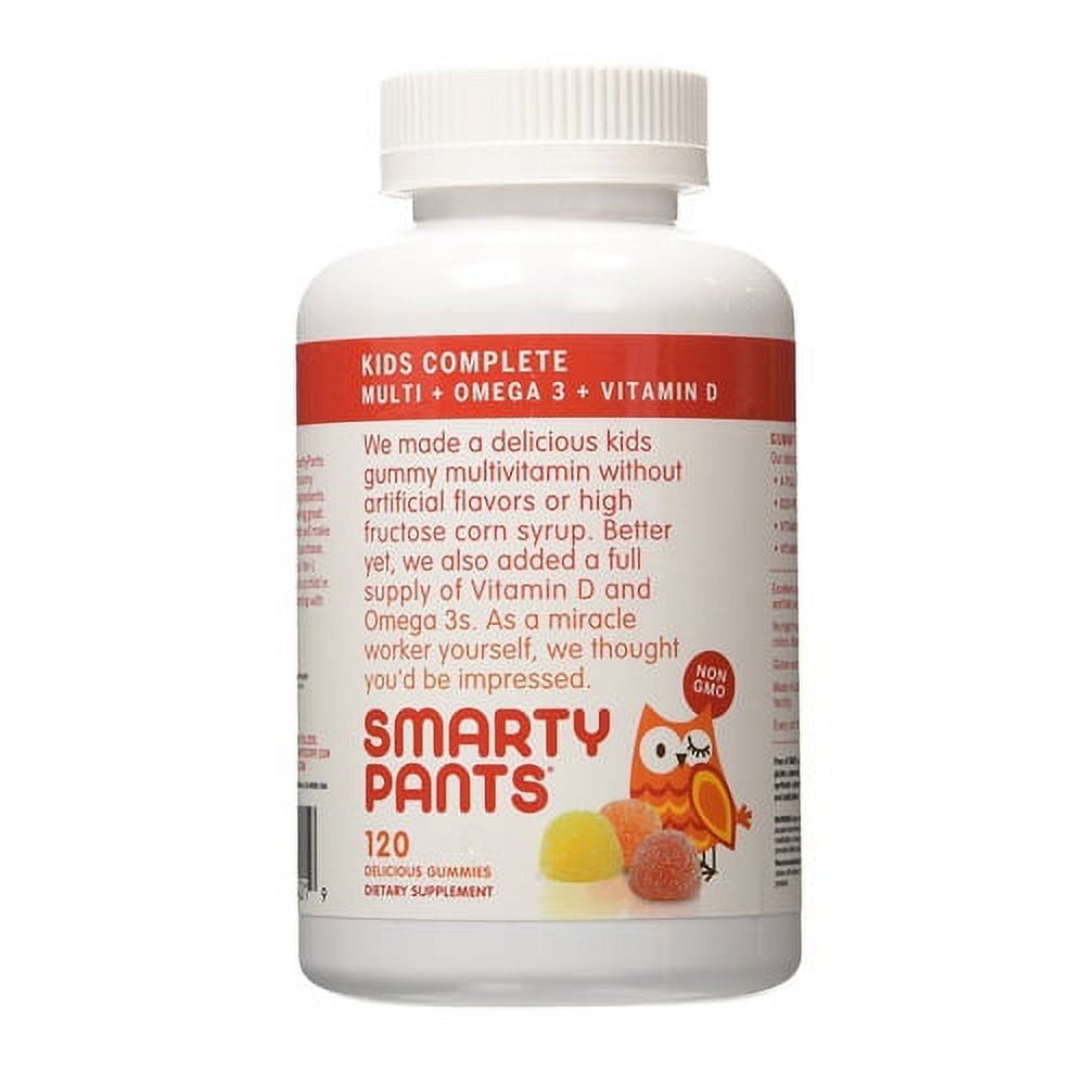 SMARTYPANTS KIDS COMPLETE MULTIVITAMIN GUMMIES 120 EA 6 PACK