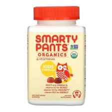 SMARTYPANTS ORGANICS KIDS CHERRY MIXED BERRY VEGETARIAN GUMMIES 120 EA 3 PACK