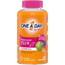 ONE A DAY TEEN MULTIVITAMIN GUMMIES FOR HER 150 TABLETS