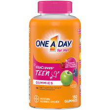 ONE A DAY TEEN MULTIVITAMIN GUMMIES FOR HER 150 TABLETS