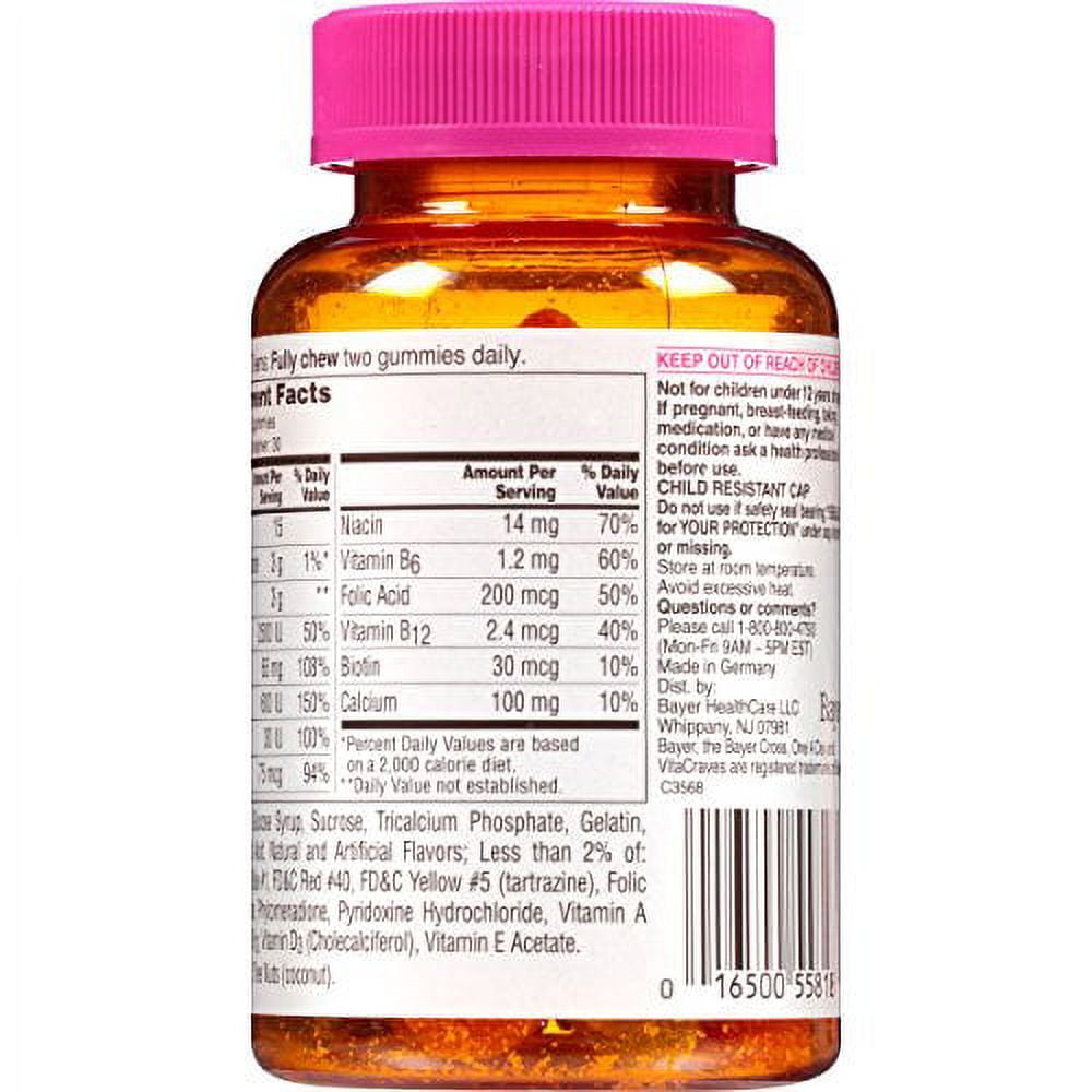 ONE A DAY TEEN MULTIVITAMIN GUMMIES 60 COUNT