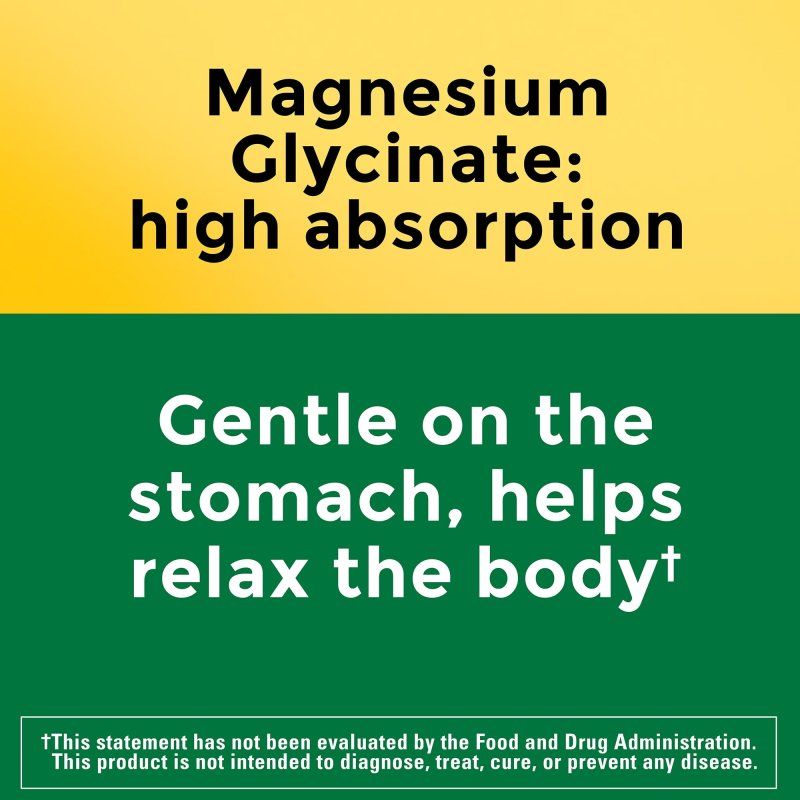 NATURE MADE HIGH ABSORPTION MAGNESIUM GLYCINATE BONE AND HEART SUPPORT MAGNESIUM GUMMIES 50 CT