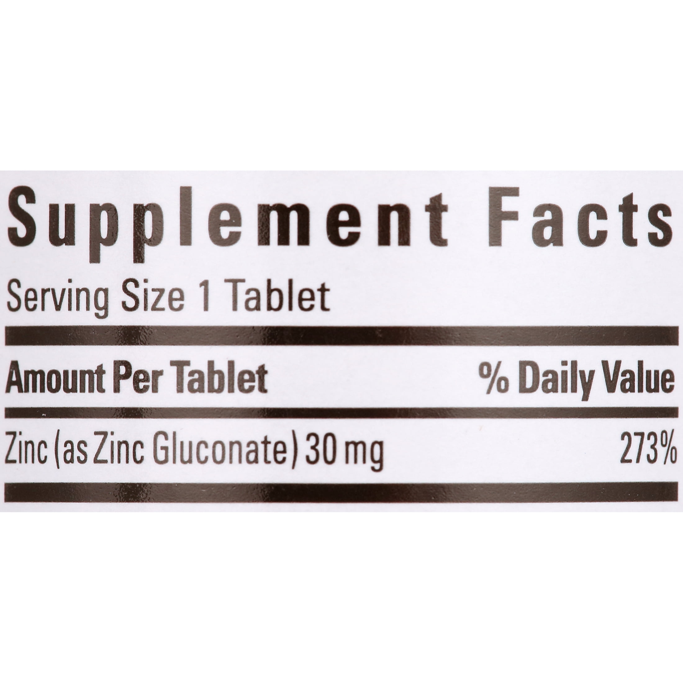 NATURE MADE ZINC 30 MG - 100 TABLETS PACK OF 2 - BUY 2 GET HEALTHY