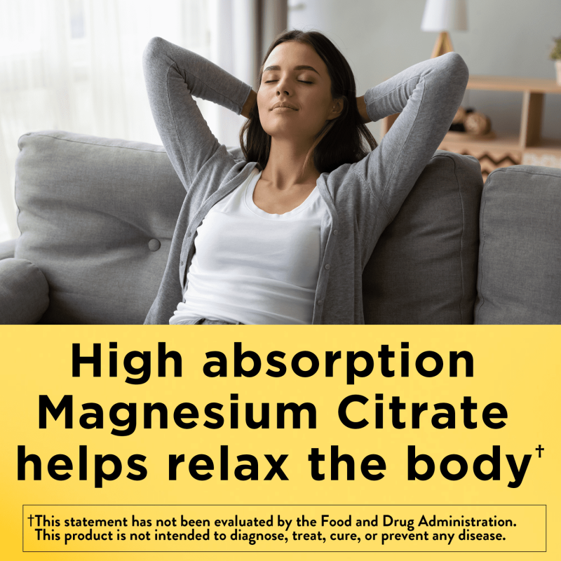 NATURE MADE MAGNESIUM CITRATE LIQUID SOFTGELS 60 EA PACK OF 2
