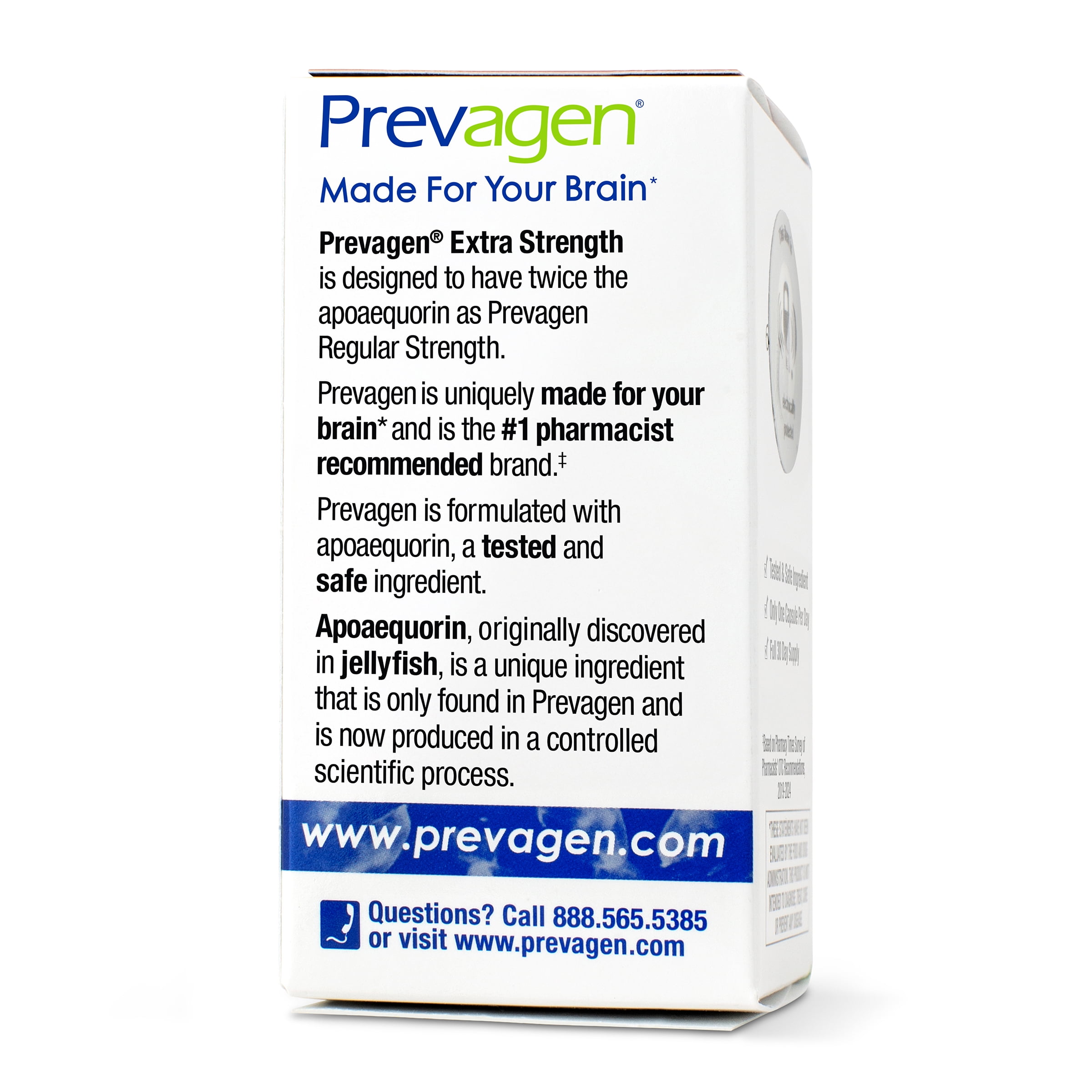 PREVAGEN EXTRA STRENGTH CAPSULES 30 COUNT FOR ENHANCED MEMORY SUPPORT