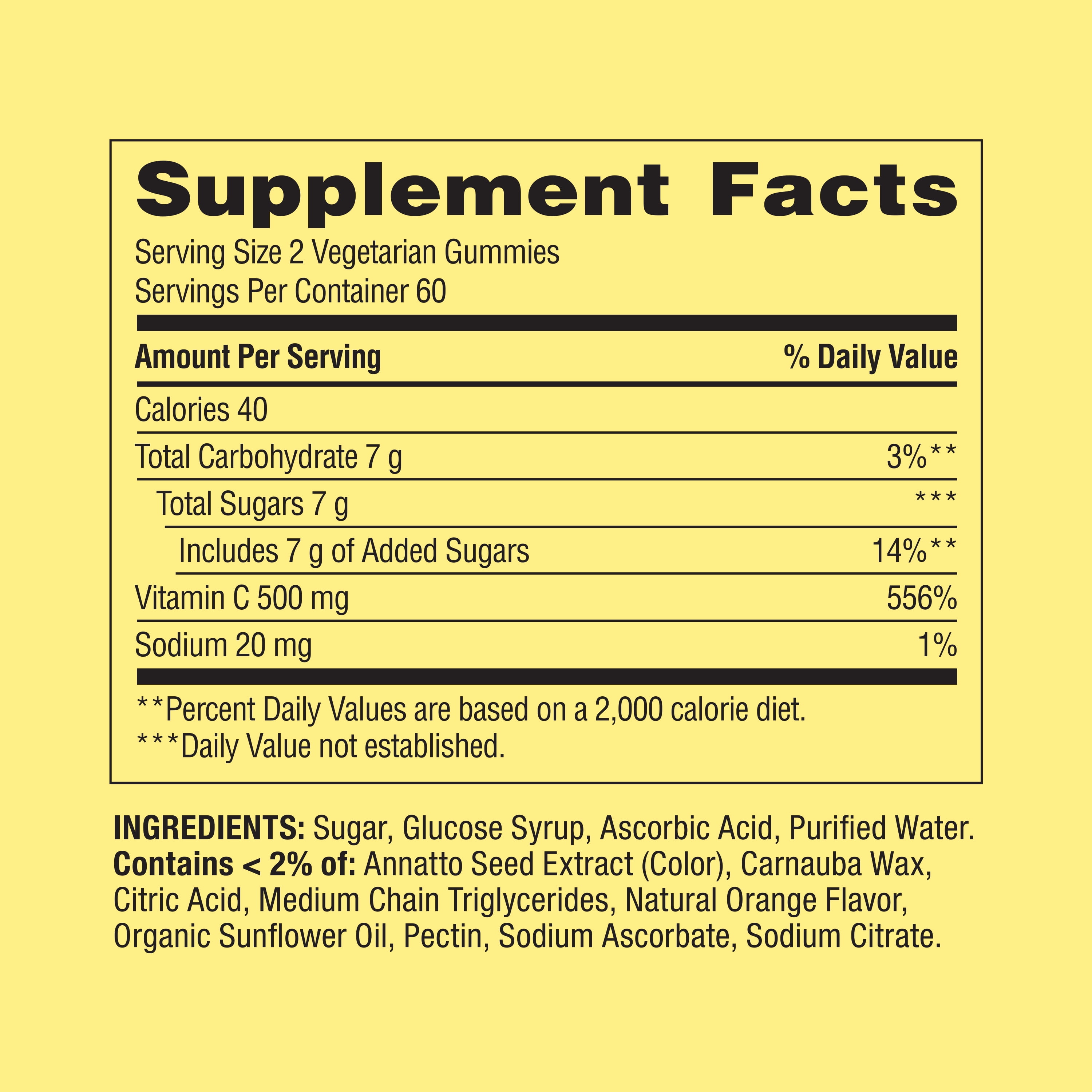 SPRING VALLEY VITAMIN C GUMMIES 500MG 120 CT ORANGE FLAVORLOODS