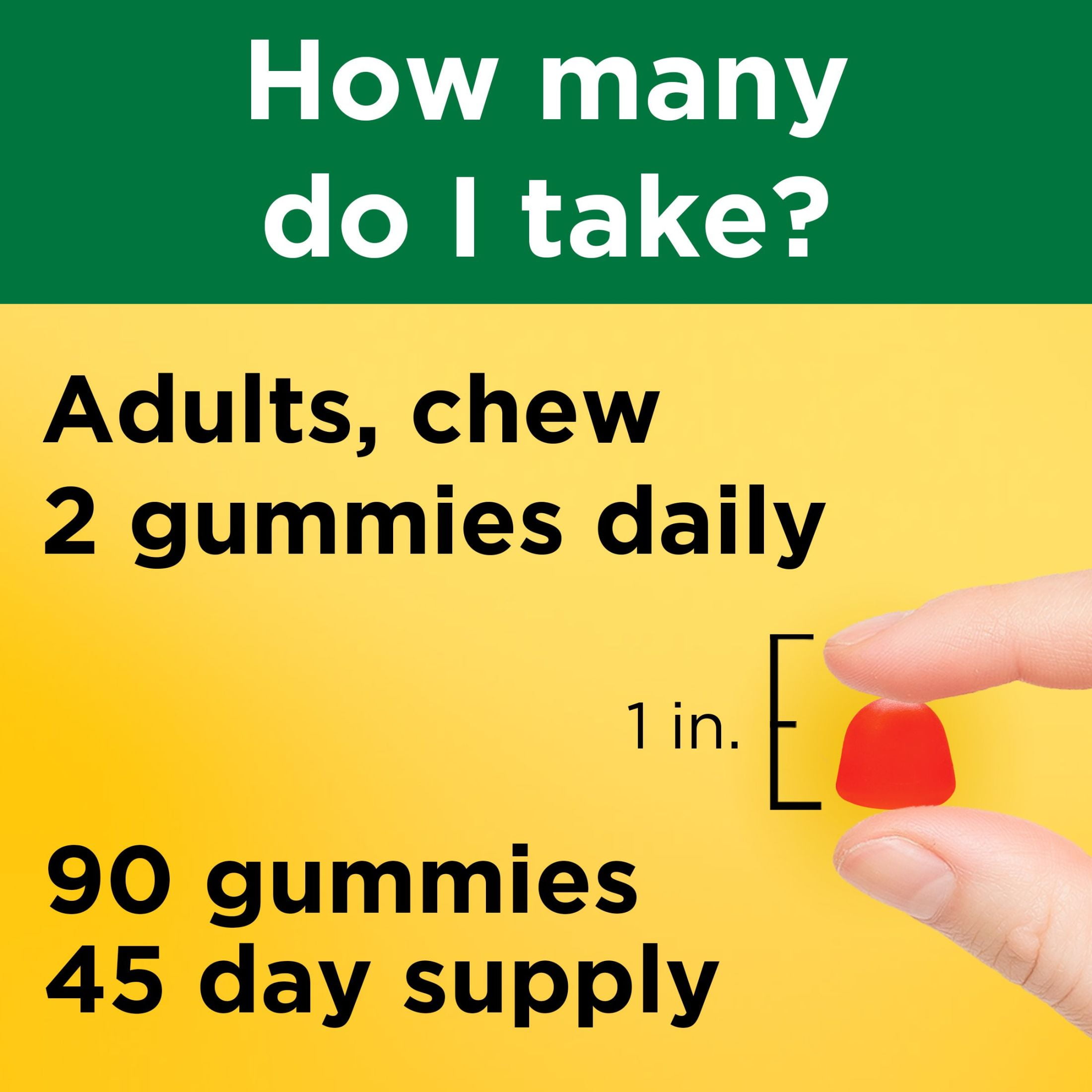 NATURE MADE EXTRA STRENGTH VITAMIN D3 5000 IU 125 MCG PER SERVING GUMMIES DIETARY SUPPLEMENT 90 COUNT