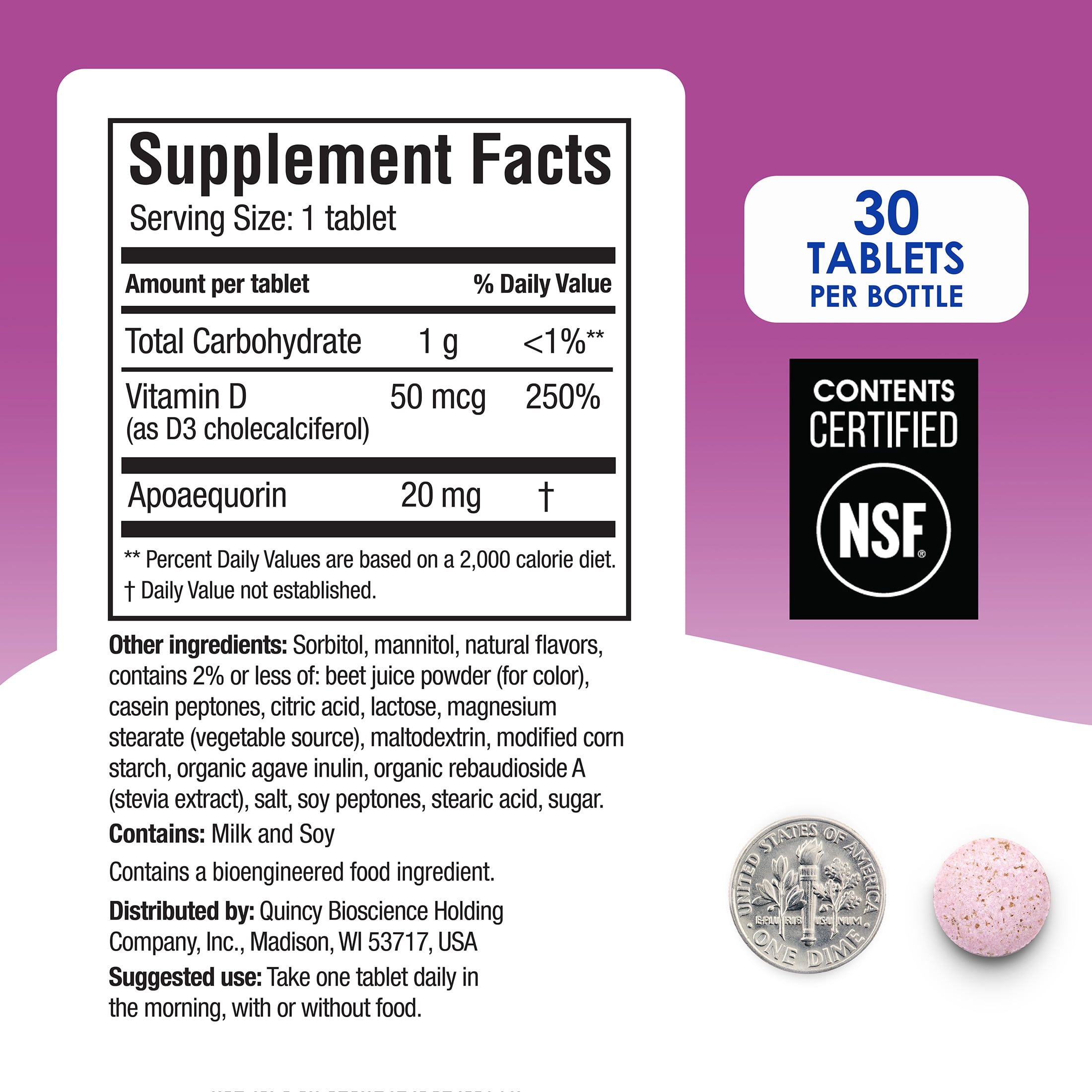 PREVAGEN EXTRA STRENGTH MIXED BERRY CHEWABLE TABLETS 30 COUNT