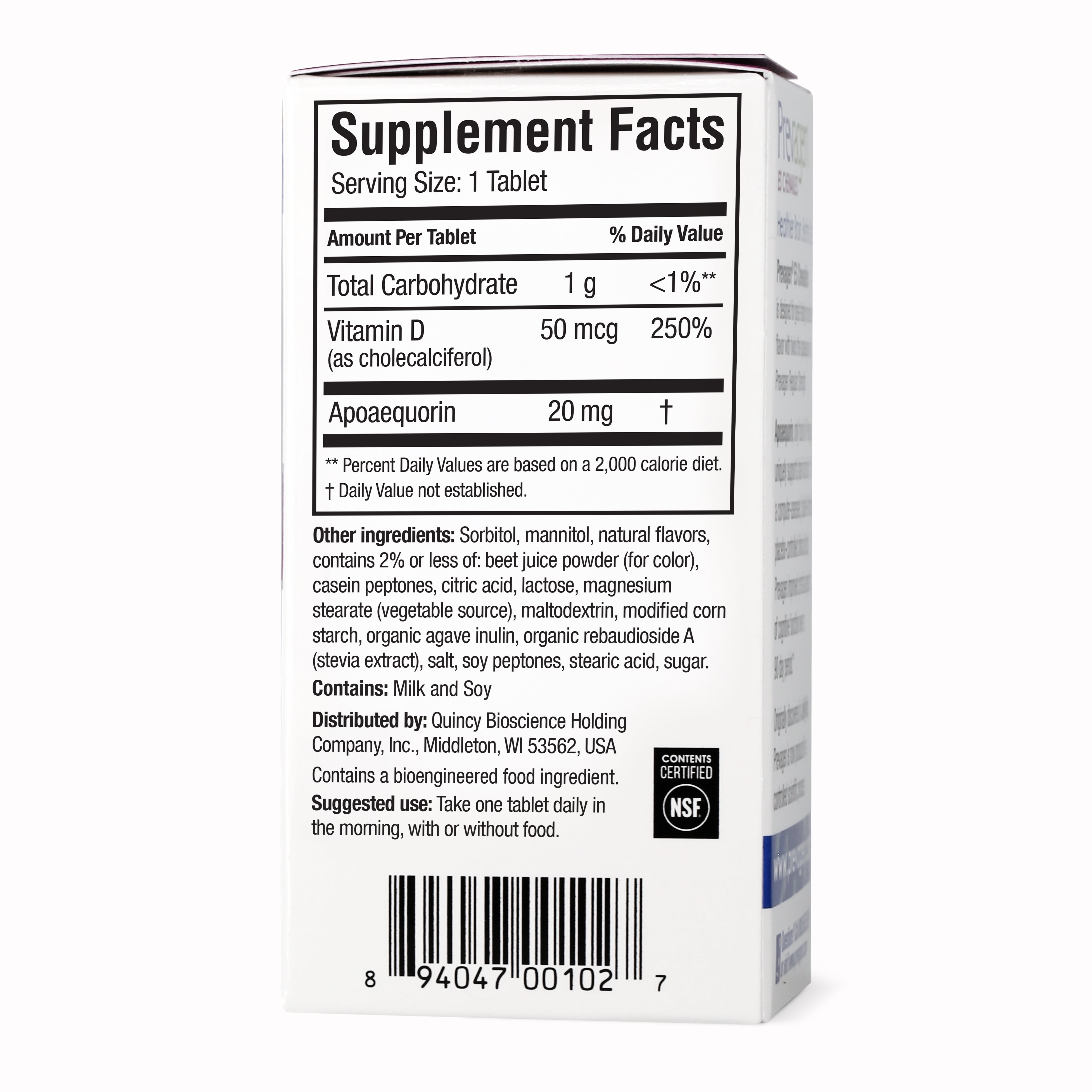 PREVAGEN EXTRA STRENGTH MIXED BERRY CHEWABLE TABLETS 30 COUNT