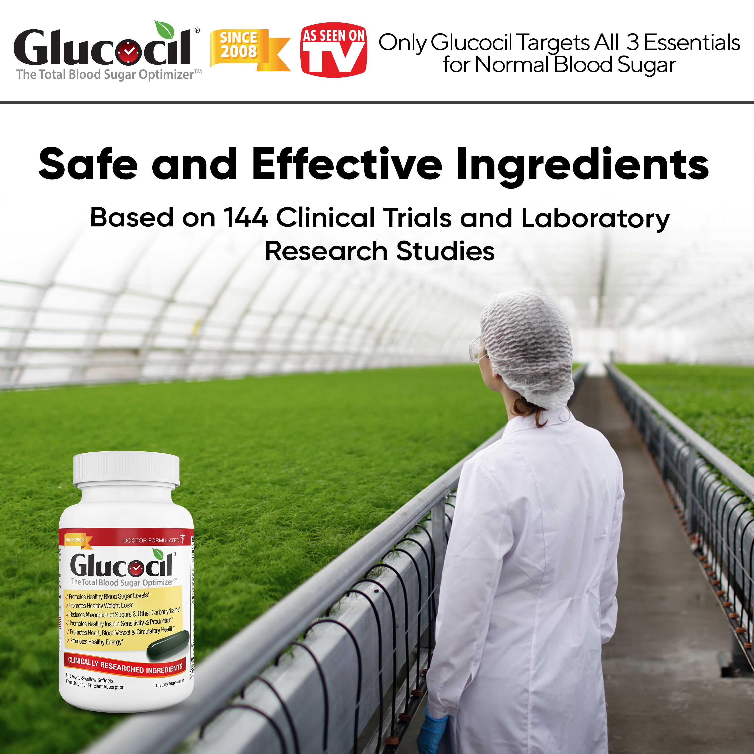 GLUCOCIL 15 DAY SUPPLY FOR OPTIMAL GLUCOSE SUPPORT