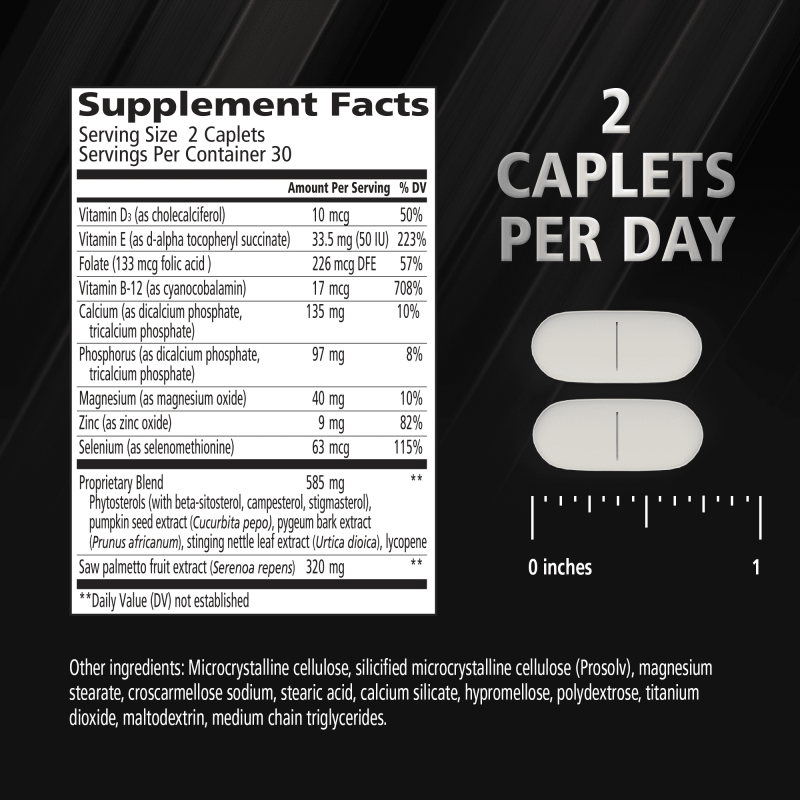 URINOZINC PROSTATE HEALTH COMPLEX PLUS BETA SITOSTEROL CAPSULES 60 COUNT