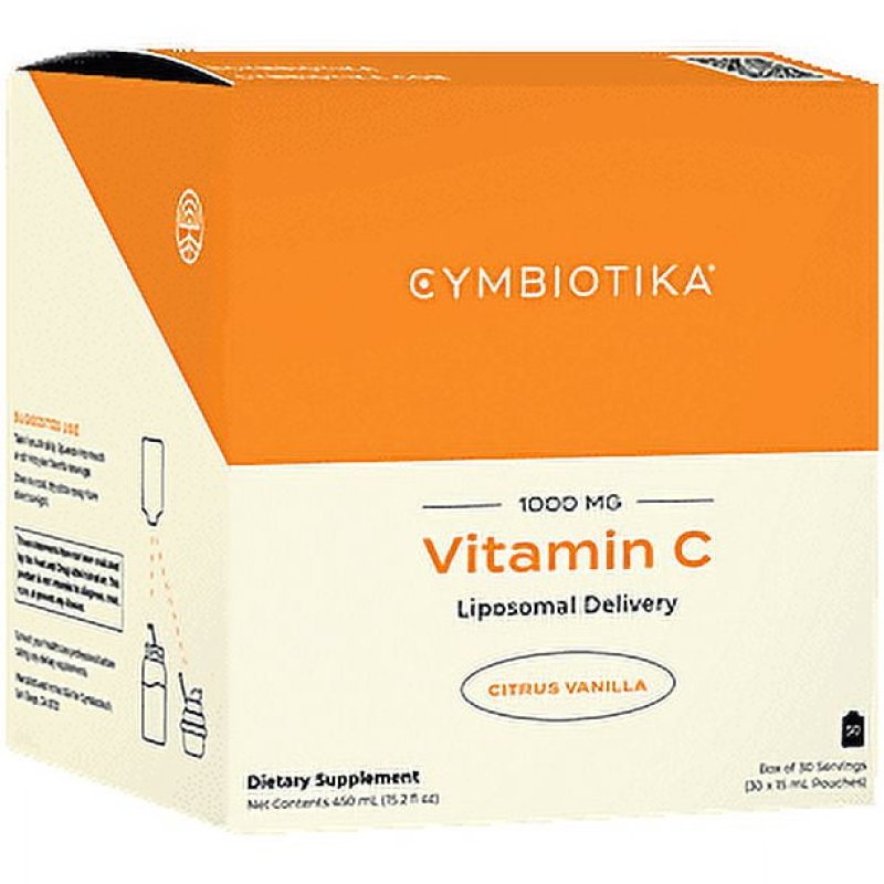 CYMBIOTIKA LIPOSOMAL VITAMIN C CITRUS VANILLA 1000MG 30 PACKETS