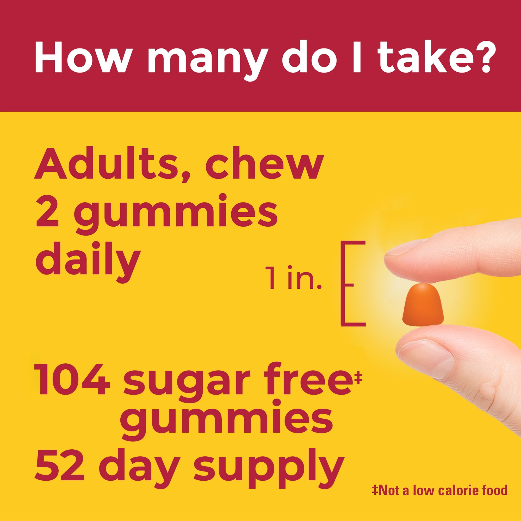 NATURE MADE ZERO SUGAR VITAMIN C GUMMIES SUGAR FREE IMMUNE SUPPORT 104 COUNT