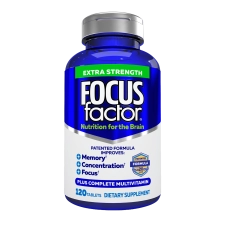 FOCUS FACTOR EXTRA STRENGTH 120 COUNT BRAIN SUPPLEMENT MEMORY FOCUS BOOST