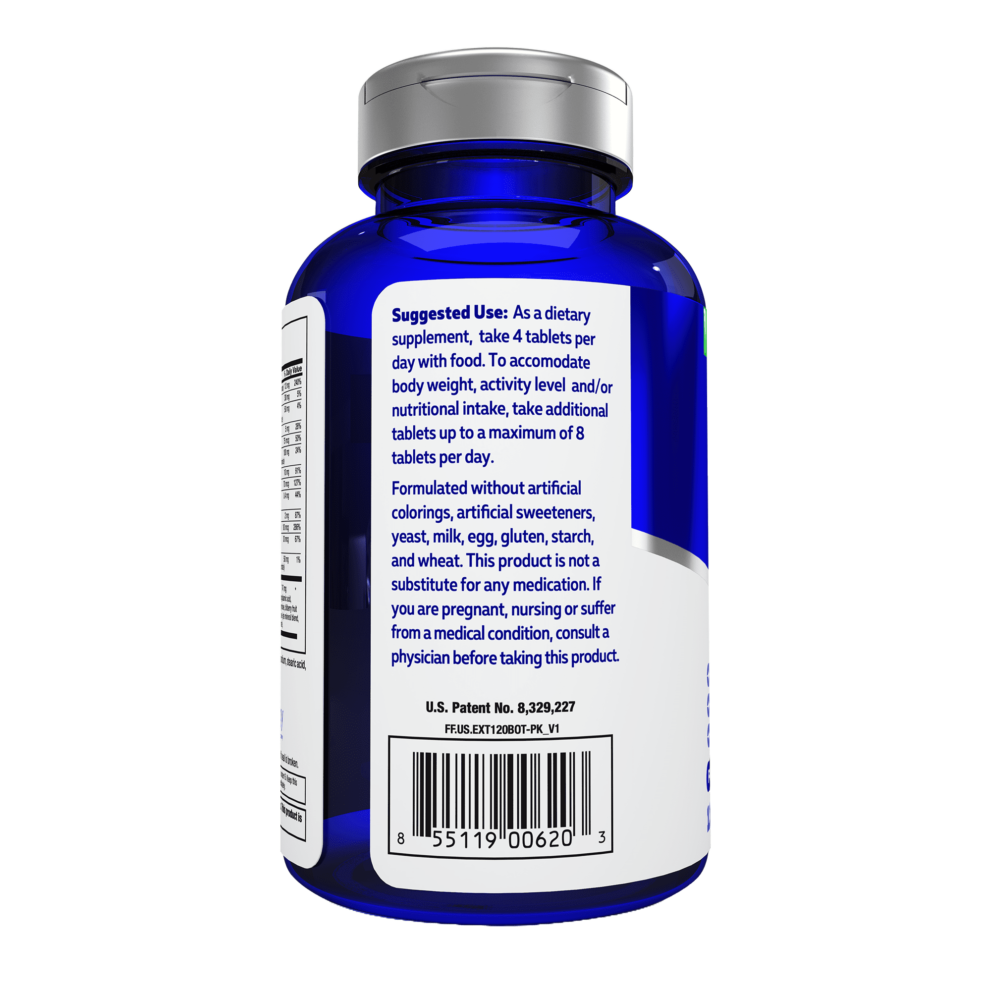 FOCUS FACTOR EXTRA STRENGTH 120 COUNT BRAIN SUPPLEMENT MEMORY FOCUS BOOST