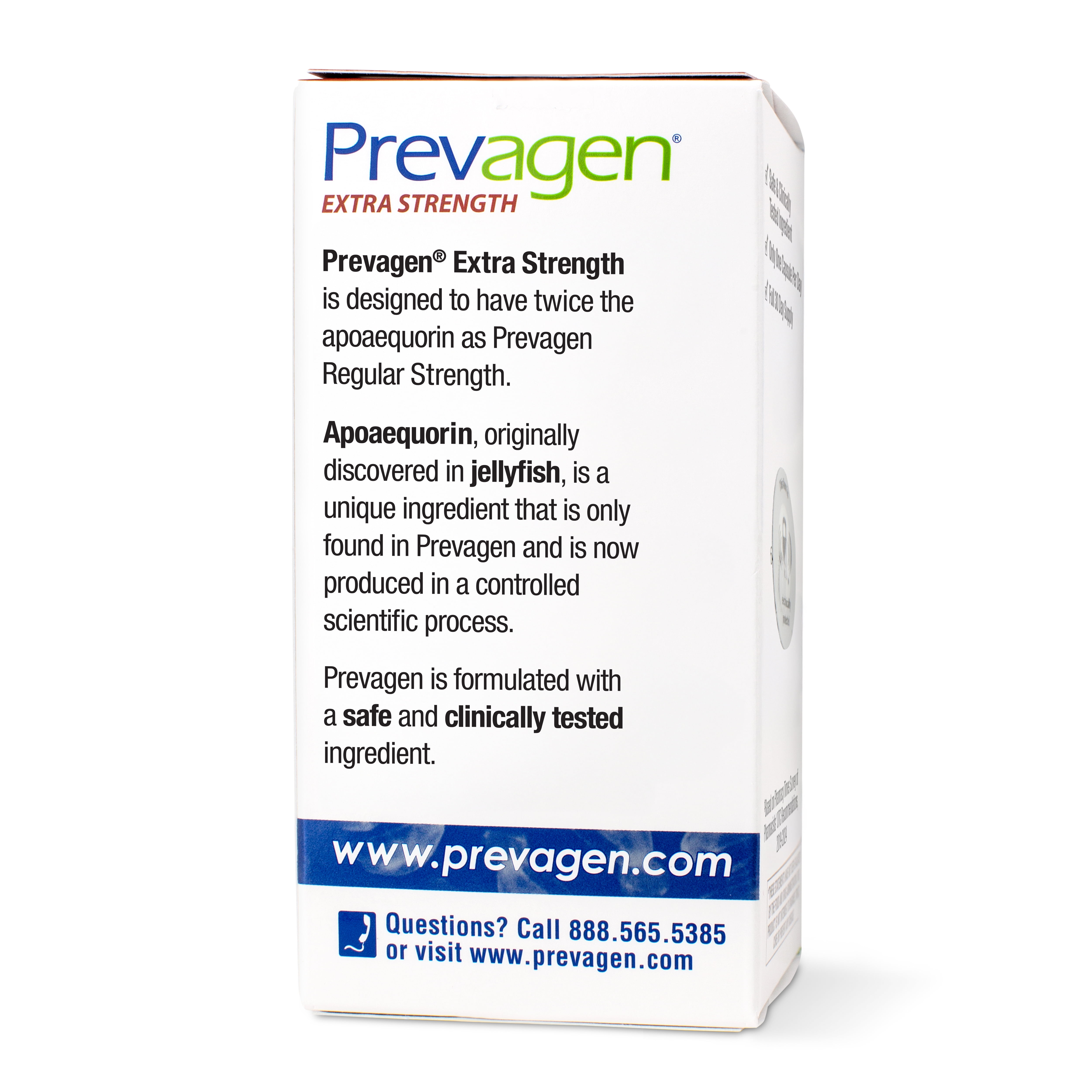 PREVAGEN EXTRA STRENGTH 60CT 2 PACK APOAEQUORIN VITAMIN D