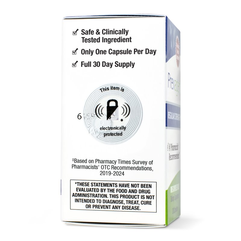 PREVAGEN REGULAR STRENGTH CAPSULES 30CT 3 PACK WITH APOAEQUORIN AND VITAMIN D