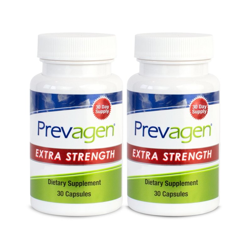 PREVAGEN EXTRA STRENGTH CAPSULES 30CT 2 PACK WITH APOAEQUORIN AND VITAMIN D