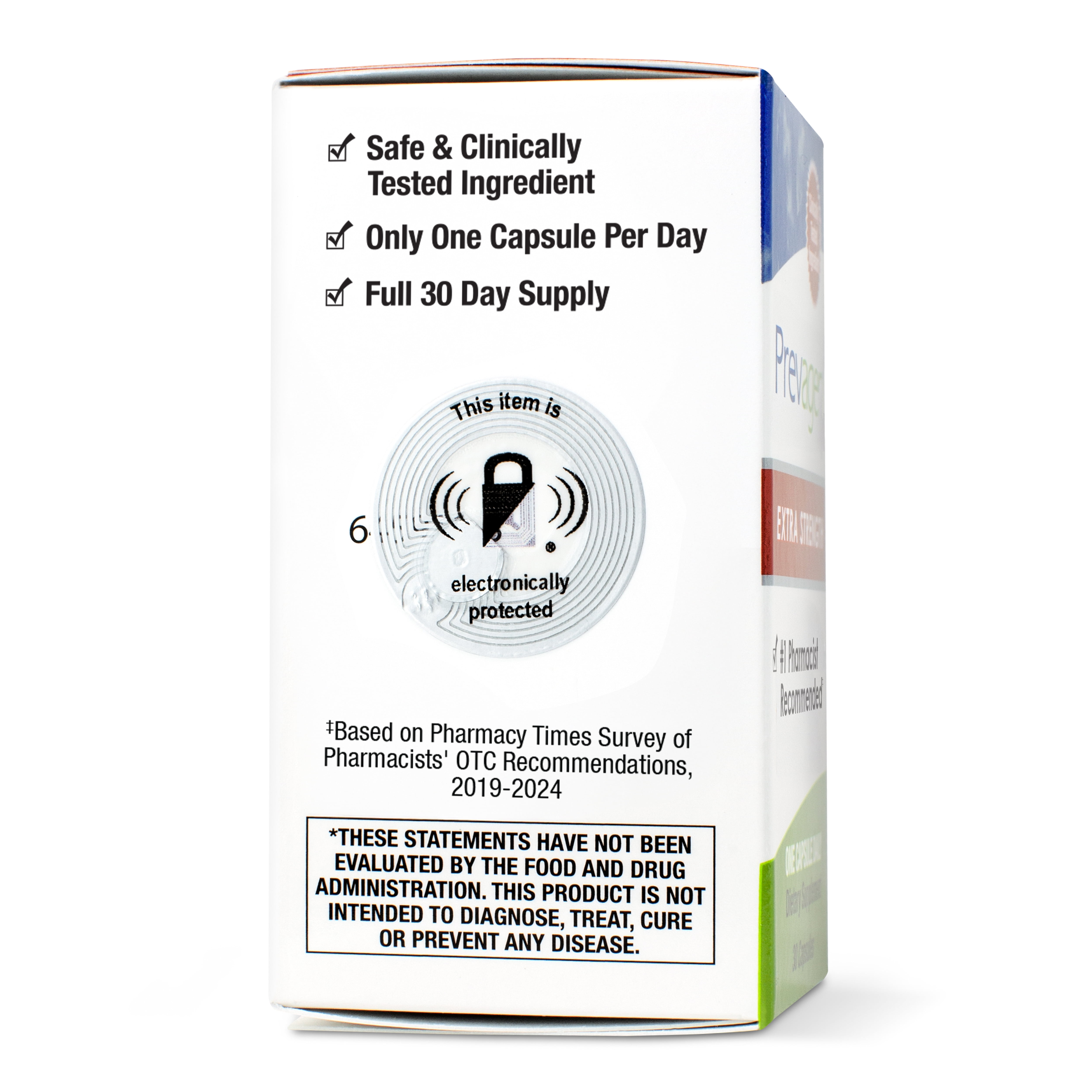 PREVAGEN EXTRA STRENGTH CAPSULES 30CT 2 PACK WITH APOAEQUORIN AND VITAMIN D