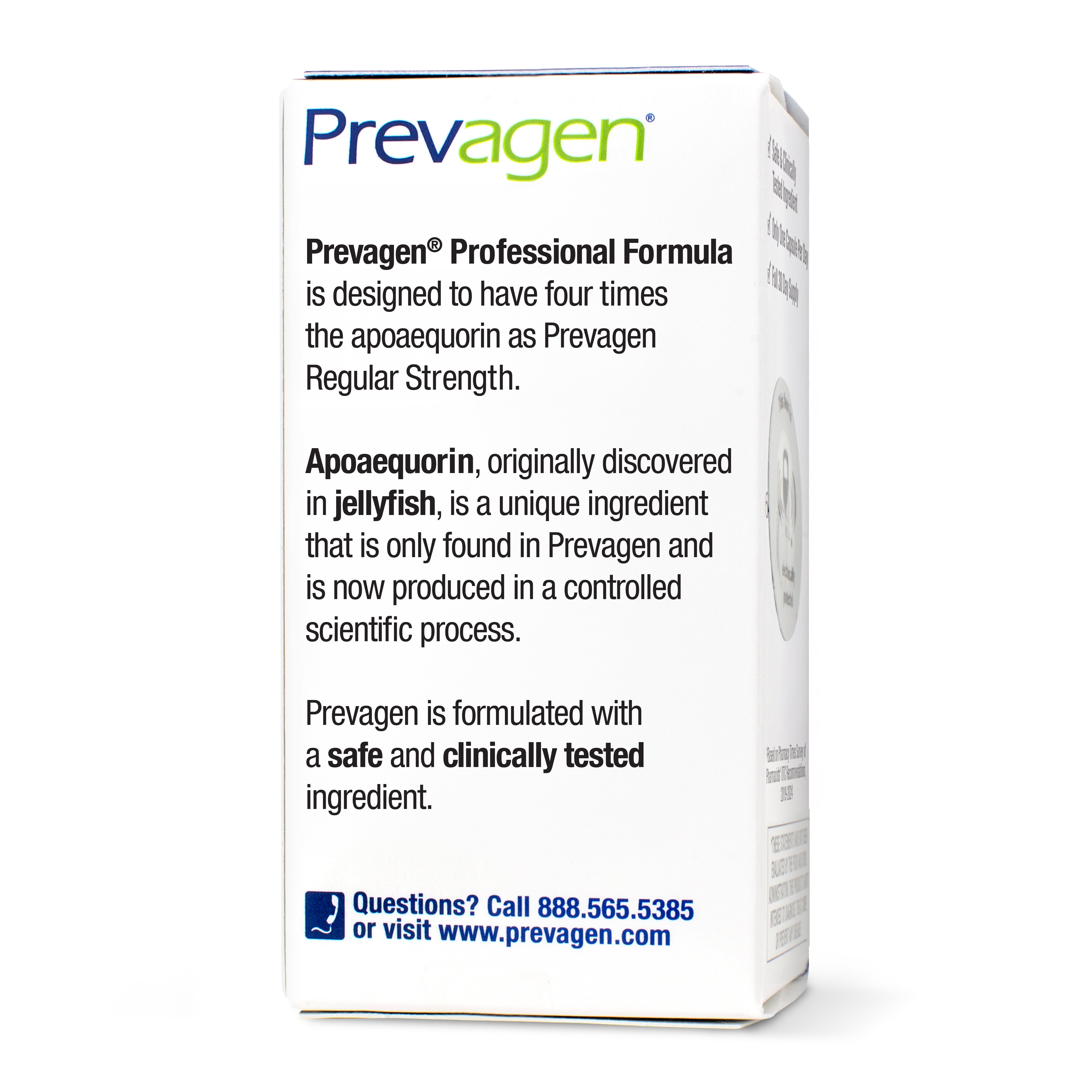 PREVAGEN PROFESSIONAL FORMULA 30CT 2 PACK APOAEQUORIN VITAMIN D SUPPLEMENT