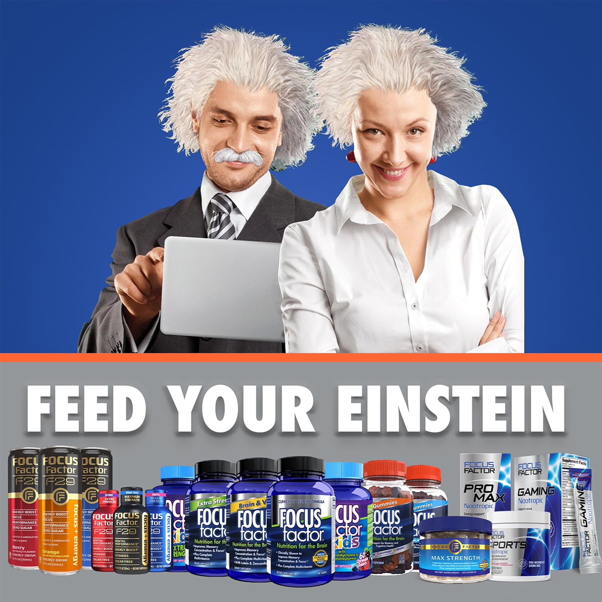 FOCUS FACTOR GUMMIES 60 COUNT MEMORY BRAIN HEALTH SUPPLEMENT HUPERZINE BACOPA MONNIERI