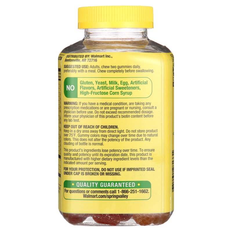 SPRING VALLEY PRENATAL MULTIVITAMIN GUMMIES DHA FOLIC ACID 190 COUNT FOR MOTHER AND BABY