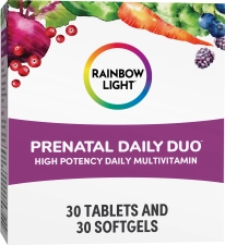 RAINBOW LIGHT PRENATAL DAILY DUO MULTIVITAMIN DHA TABLETS SOFTGELS 60 COUNT FOR HEALTH