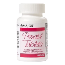 MAJOR PREGNANCY & NURSING PRENATAL VITAMIN SUPPLEMENT 100 COUNT