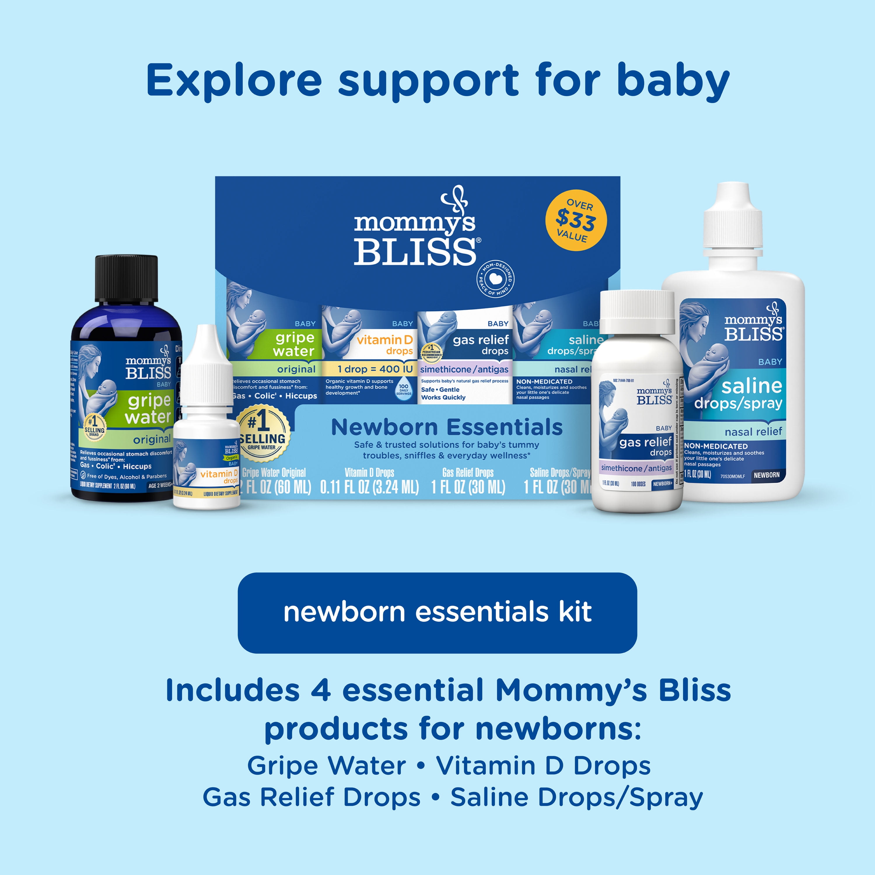 MOMMYS BLISS PRENATAL MULTIVITAMIN PLUS IRON 45 CAPS