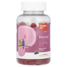 CHAPTER SIX PRENATAL GRAPE 60 GUMMIES FOR HEALTHY PREGNANCY AND NUTRITION