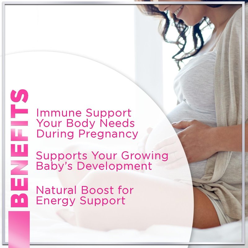 HELLO LOVELY PREGNANCY SUPPORT MULTIVITAMIN WITH FOLIC ACID DHA FOLATE OMEGA 3 VITAMIN D3 B6 B12 IRON FOR MOM AND BABY 120 SOFTGELS