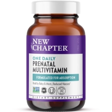 NEW CHAPTER ONE DAILY PRENATAL MULTIVITAMIN 30 VEG TABS FOR EXPECTING MOMS