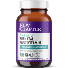 NEW CHAPTER ONE DAILY PRENATAL MULTIVITAMIN 30 VEG TABS FOR EXPECTING MOMS