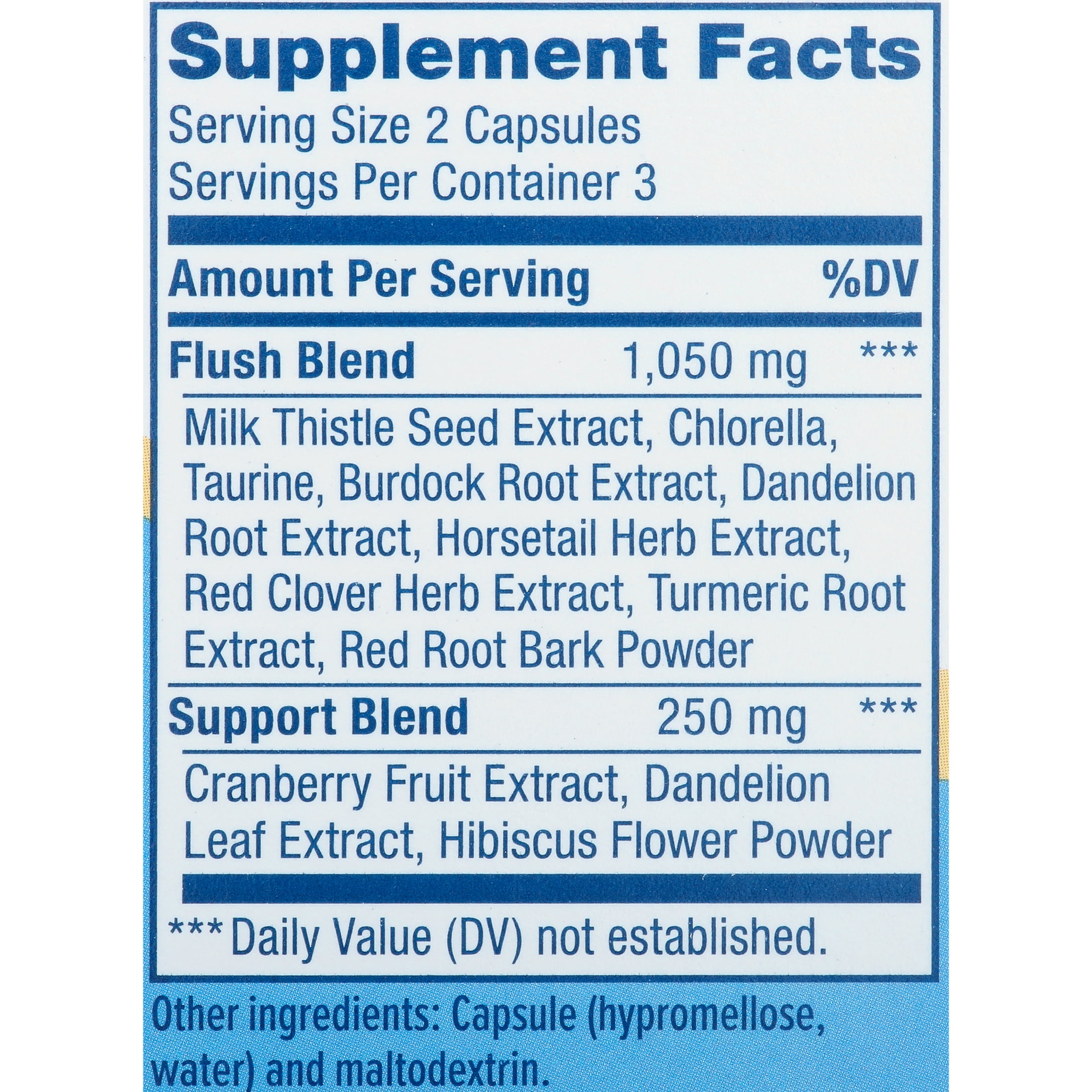 RENEW LIFE 3 DAY CLEANSE TOTAL BODY RESET CAPSULES 12 COUNT