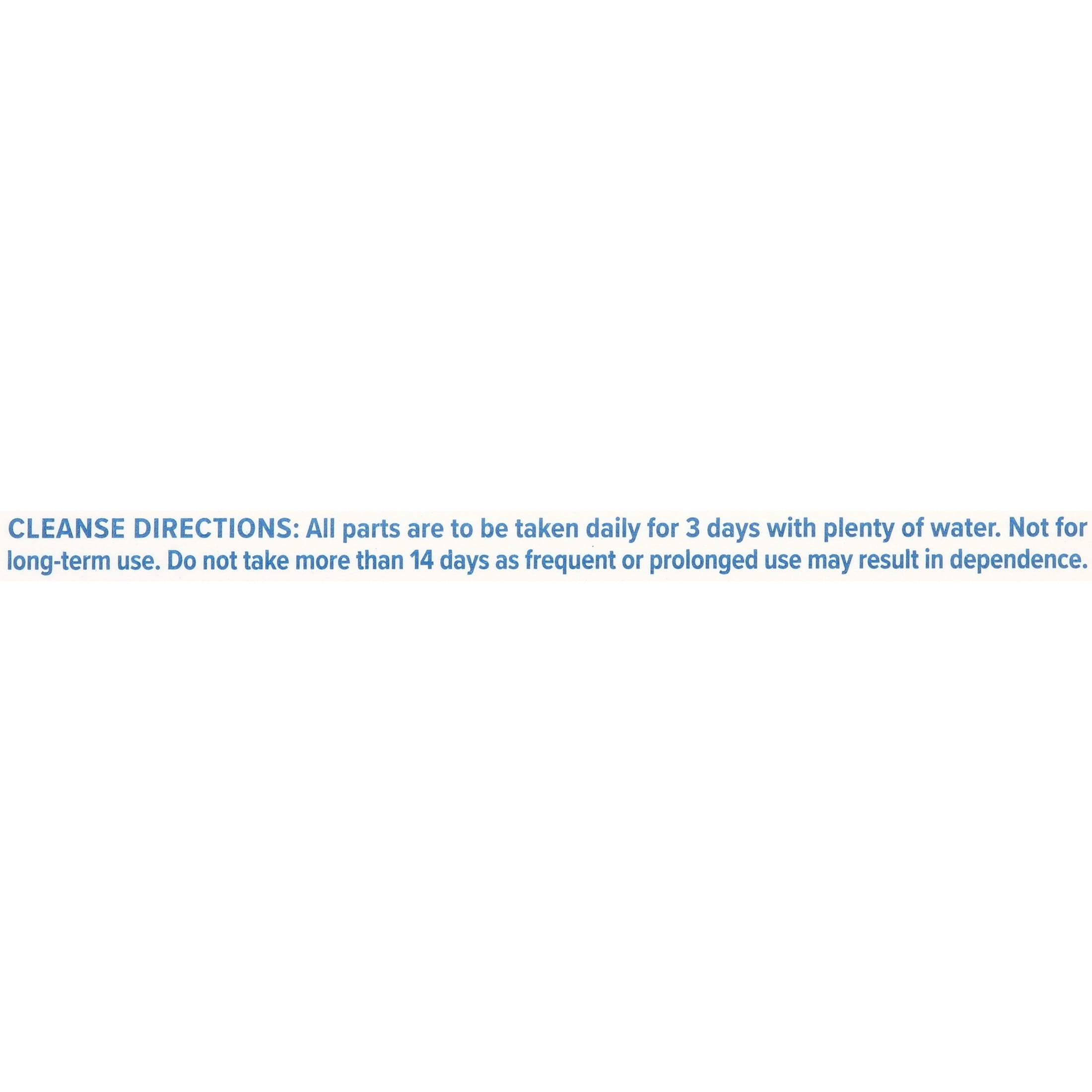 RENEW LIFE 3 DAY CLEANSE TOTAL BODY RESET CAPSULES 12 COUNT