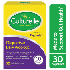 CULTURELLE DAILY PROBIOTIC FOR MEN AND WOMEN DIGESTIVE GUT HEALTH 30 CAPSULES