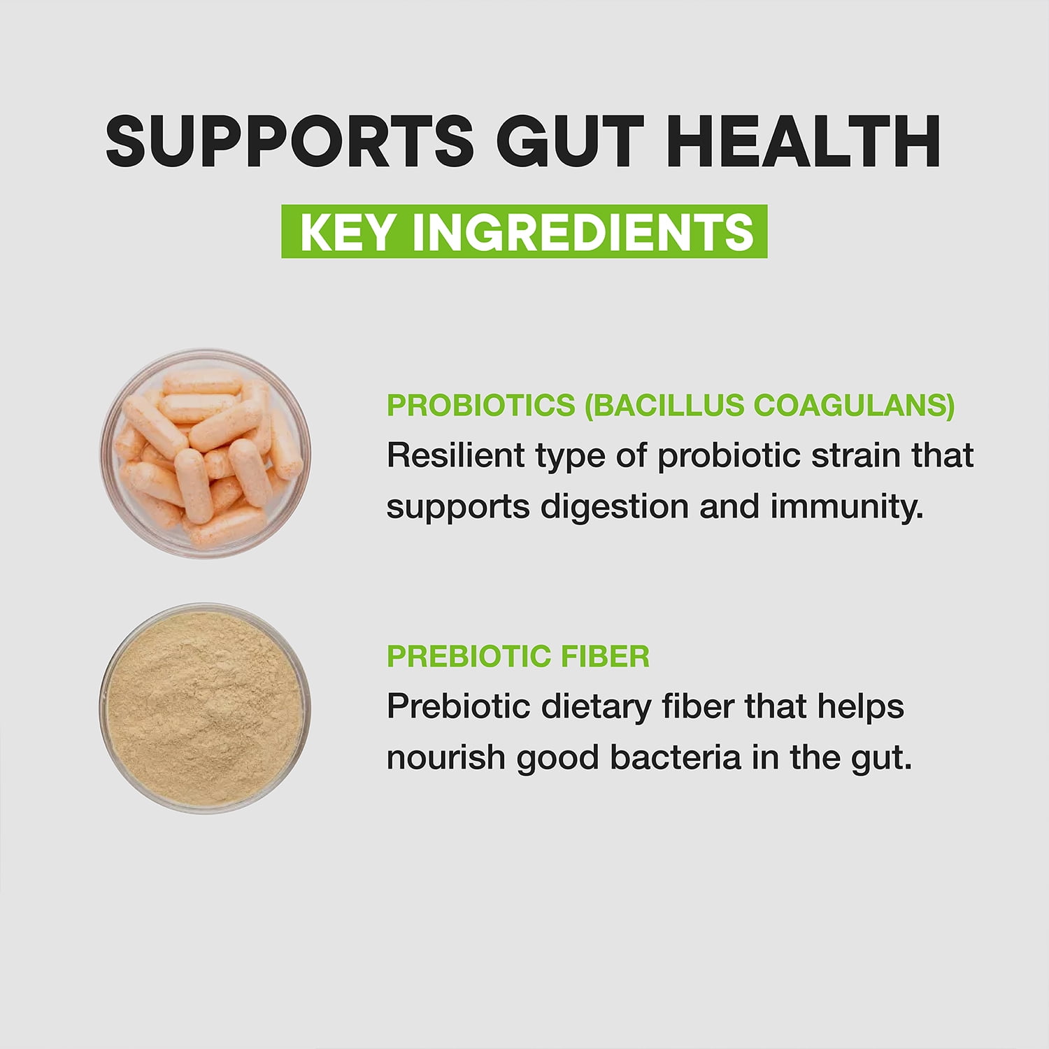 VITAHUSTLE BERRY FLAVORED PREBIOTIC PROBIOTIC GUMMY 500 CFU 50 COUNT