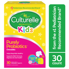 CULTURELLE KIDS PROBIOTIC CHEWABLES FOR CHILDREN HEALTH AND IMMUNE SUPPORT BURSTING BERRY 30 COUNT
