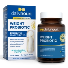 DAILY NOURI WEIGHT PROBIOTIC VEGAN AHIFLOWER OIL OMEGA CAPSULES 30-DAY SUPPLY UNISEX