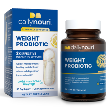 DAILY NOURI WEIGHT PROBIOTIC VEGAN AHIFLOWER OIL OMEGA CAPSULES 30-DAY SUPPLY UNISEX