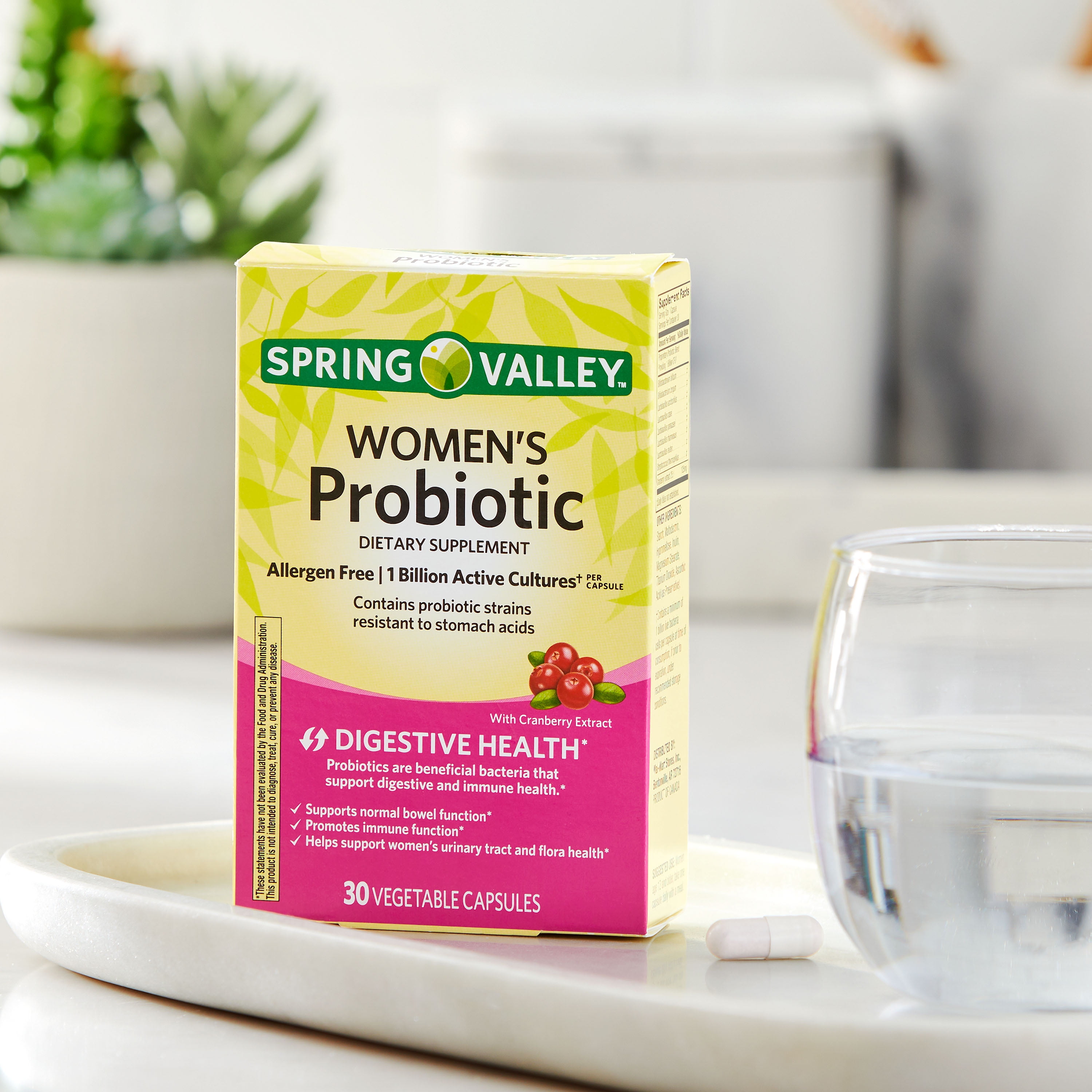 SPRING VALLEY WOMEN PROBIOTIC SUPPLEMENT 30 COUNT
