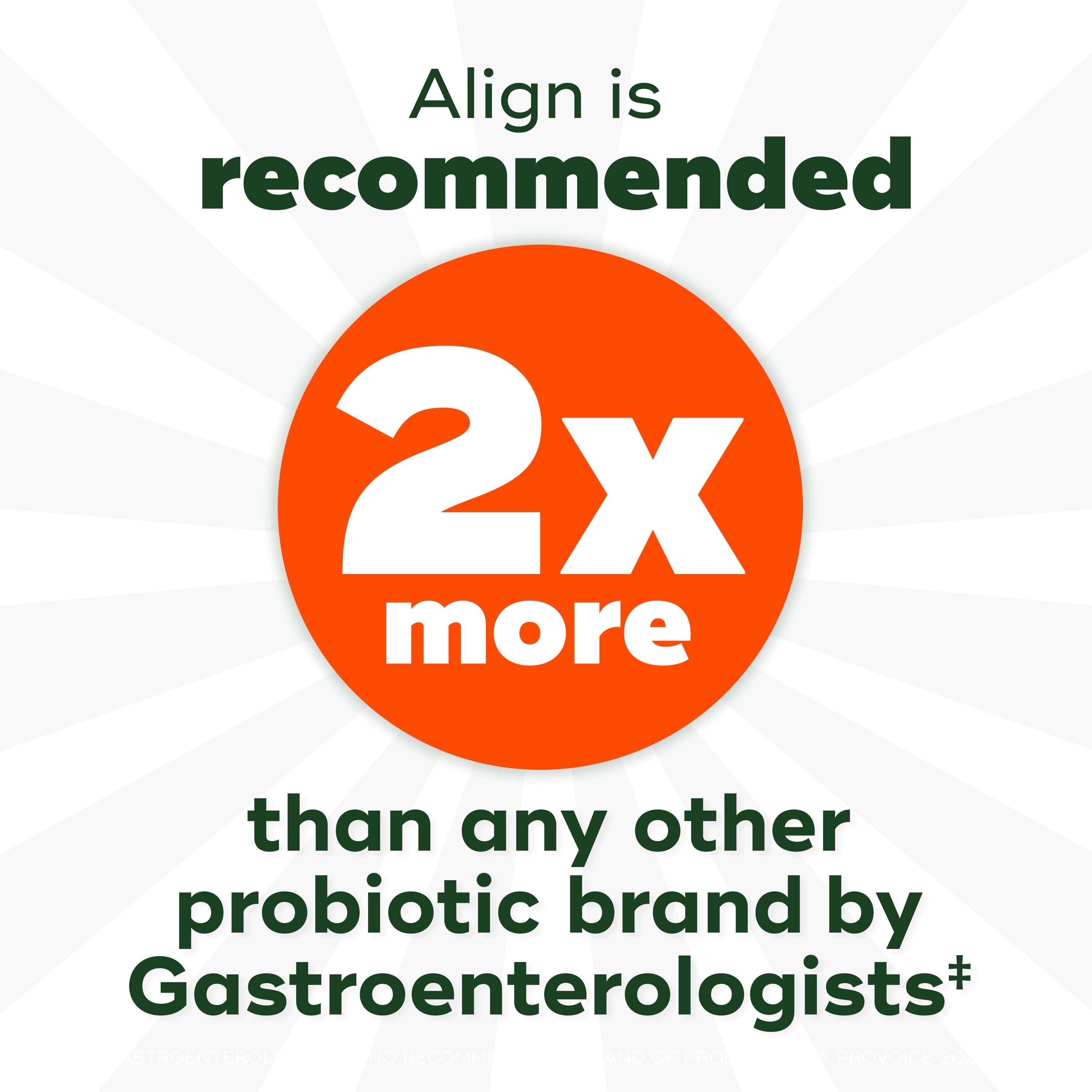 ALIGN PREBIOTIC PROBIOTIC GUMMIES NATURAL FLAVORS 60 CT