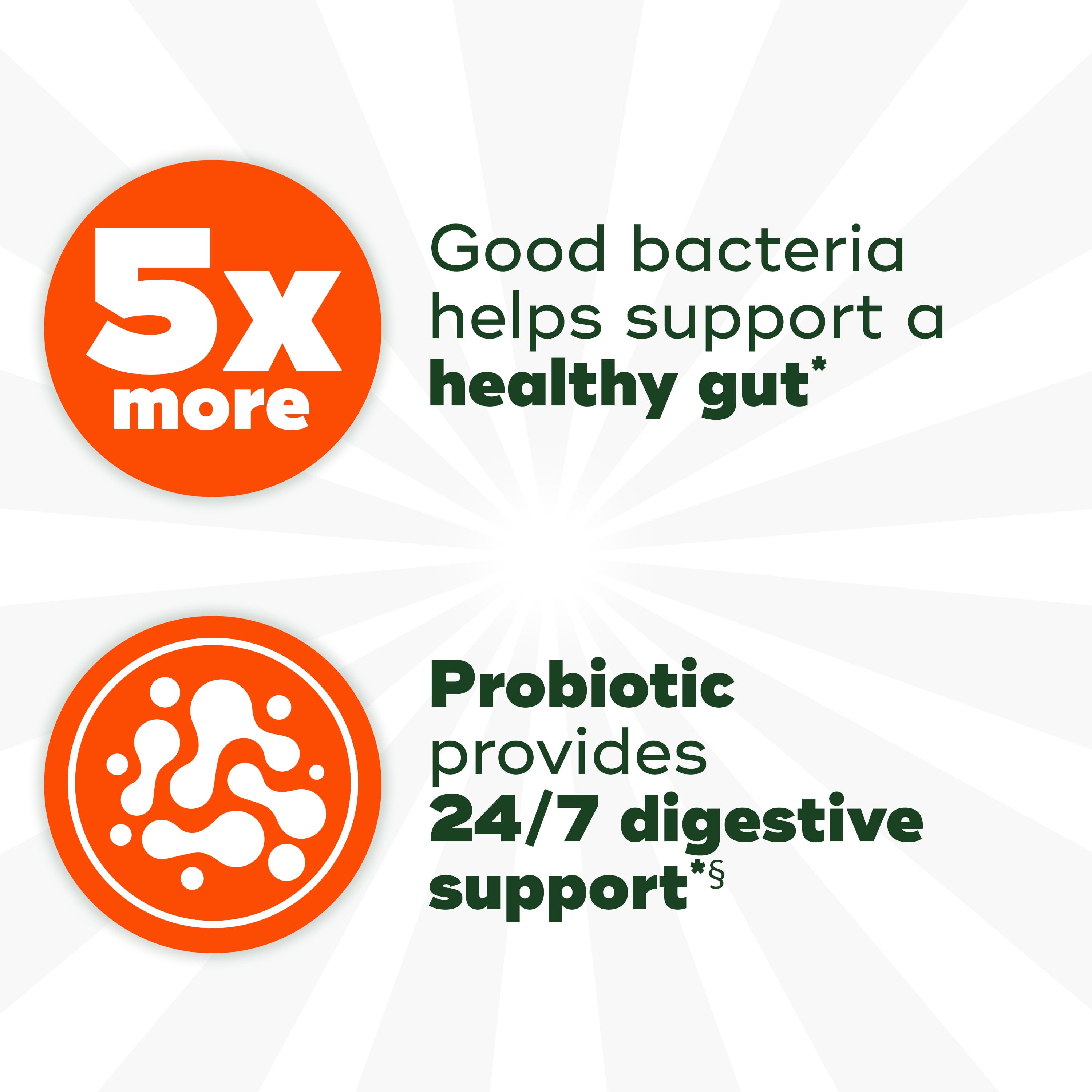 ALIGN PROBIOTIC EXTRA STRENGTH 5X MORE GOOD BACTERIA DIGESTIVE HEALTH 42 CAPSULES